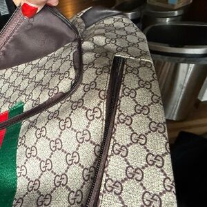 Designer inspired backpack Unisex. Spacious and fun. Good for female or male.